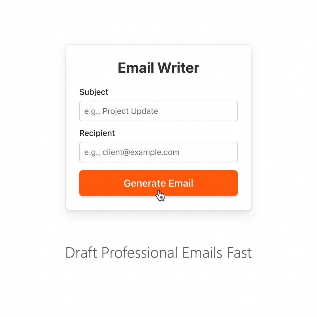 Email Writer Feature