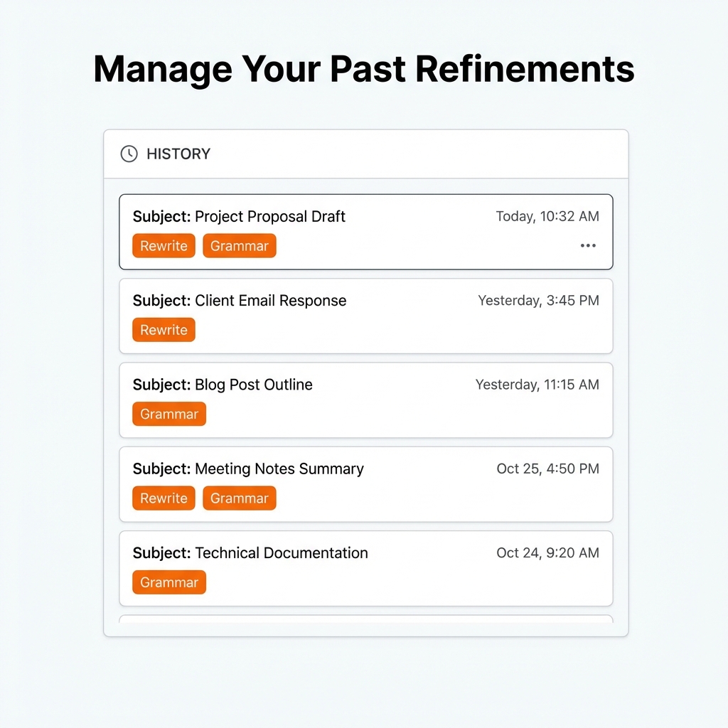 History and Settings